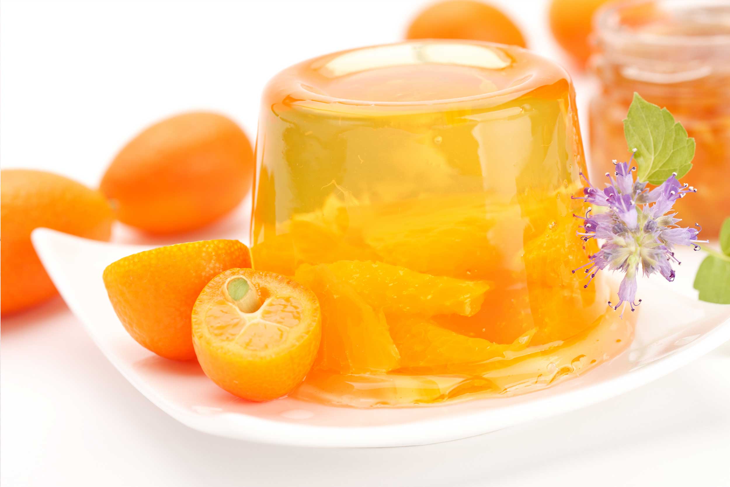 Agar Agar - pomarančni gel