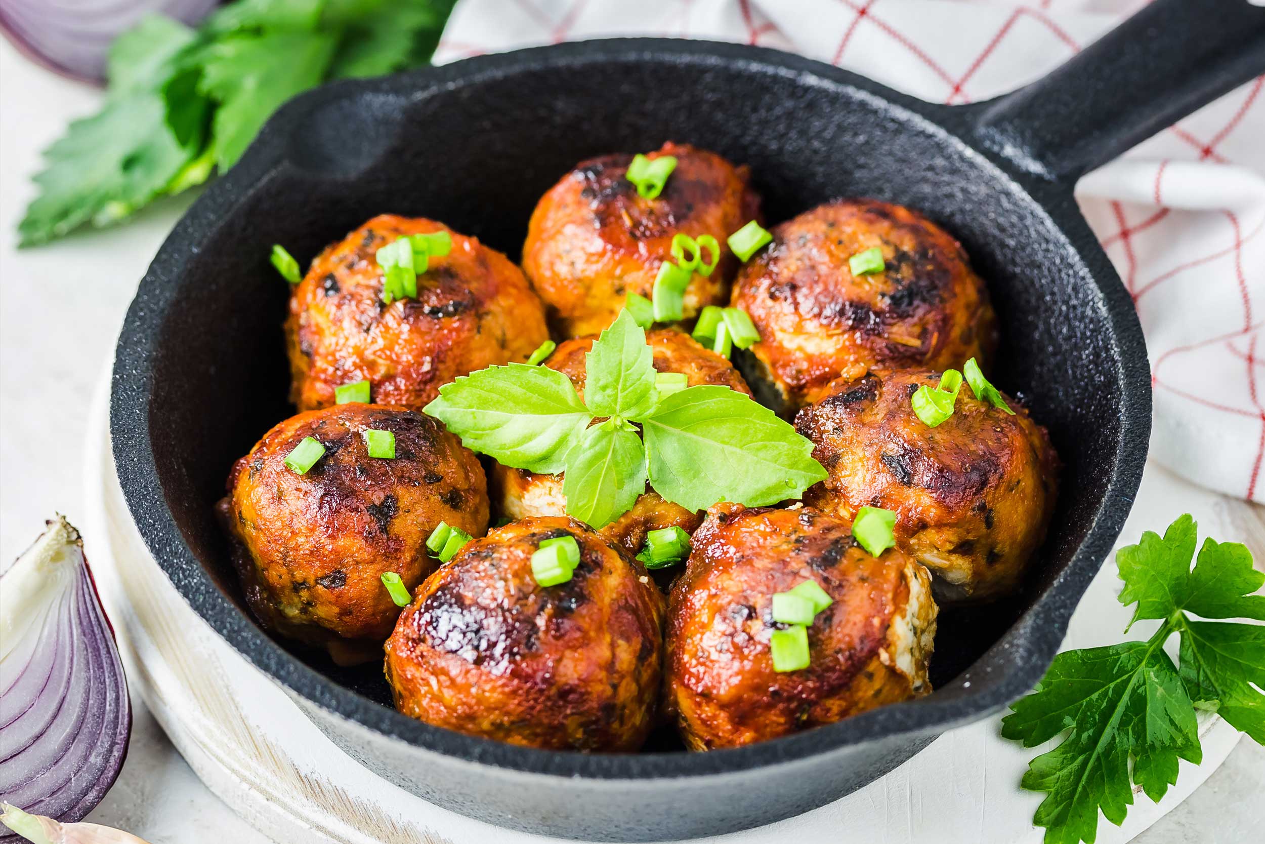 Vegan Meatballs with Methylcellulose